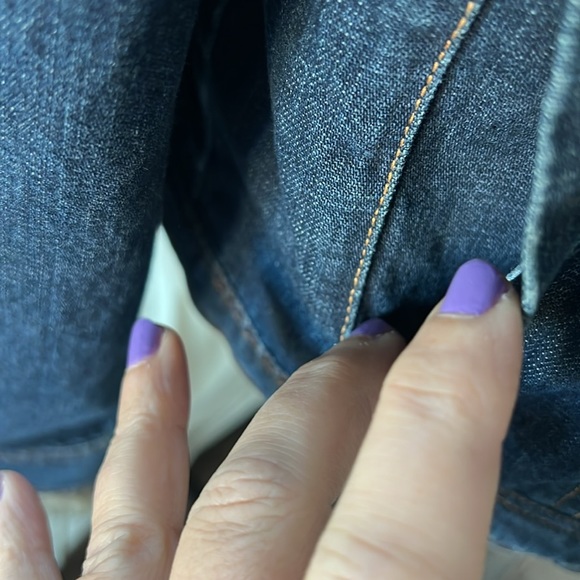 Marvin Richards, faux fur denim jacket XL - Picture 4 of 9